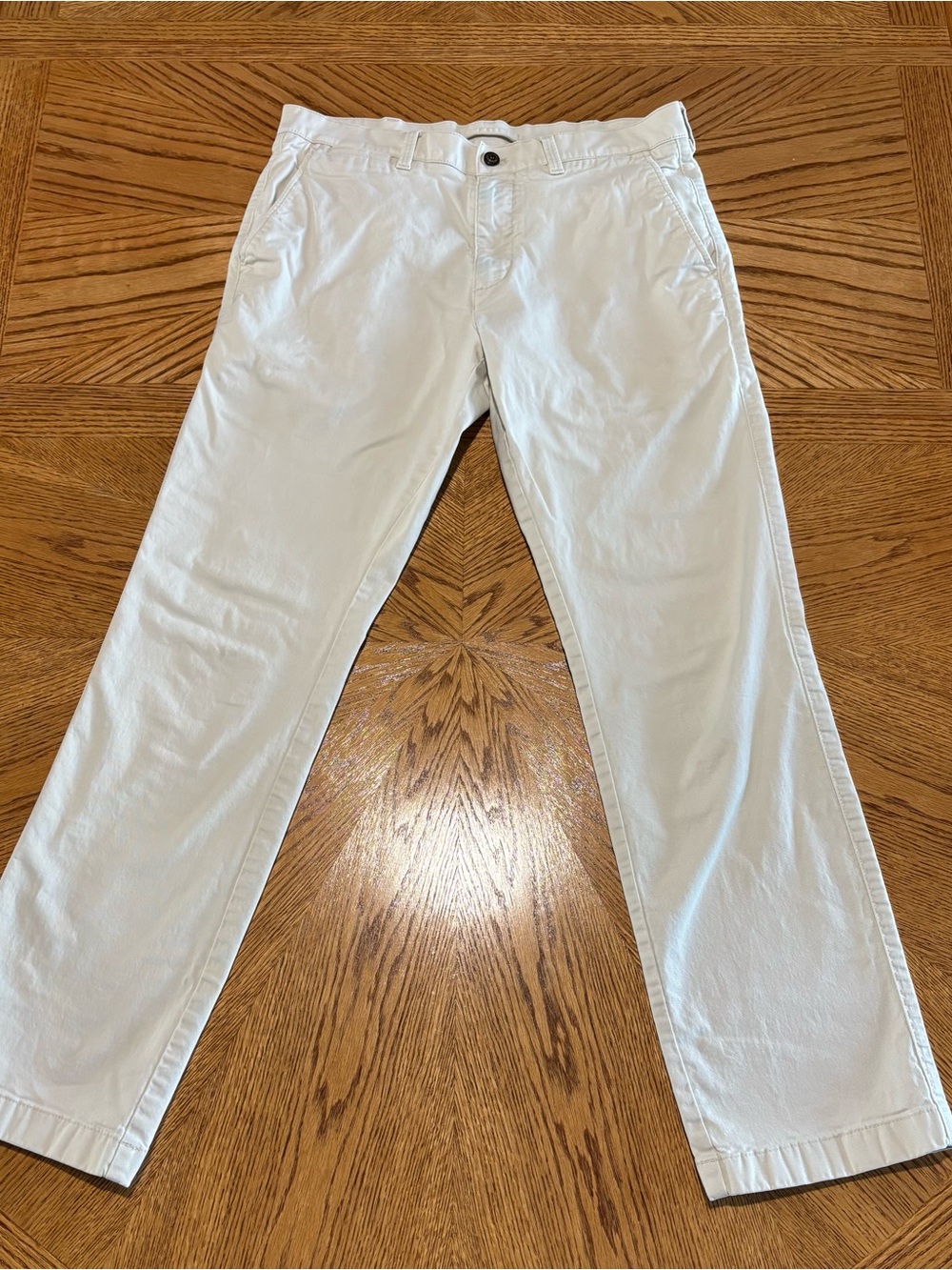 Duck Head White Men's Chino Pants